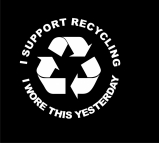 I support recycling